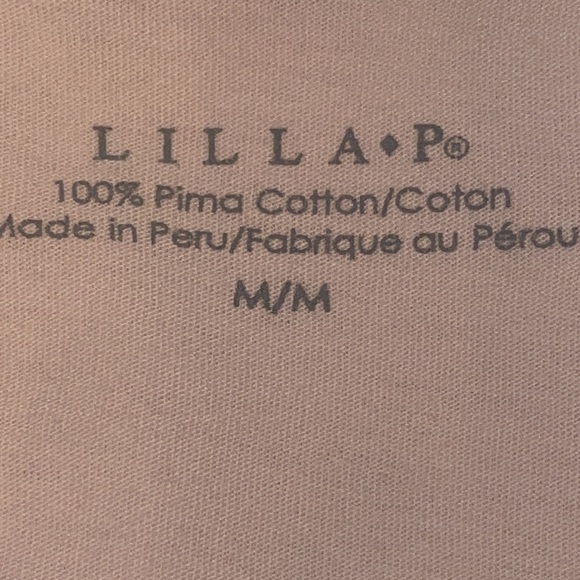 LILLA. P Neutral-Blush 💯 Pima Cotton Tank Sz. MD - Picture 9 of 9